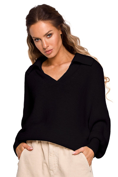 Tesha női pulóver, Fekete 4