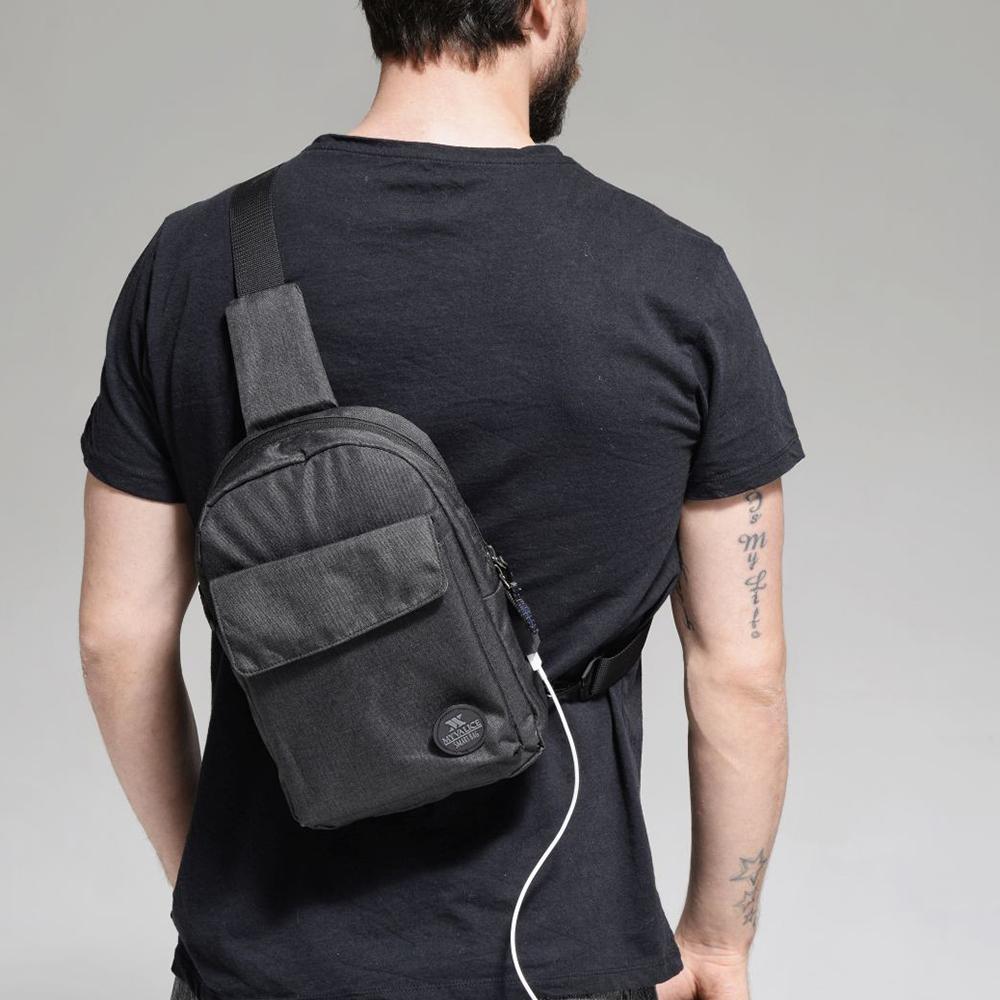 Myvalice | ASR-RB002 férfi hátizsák, Fekete 2