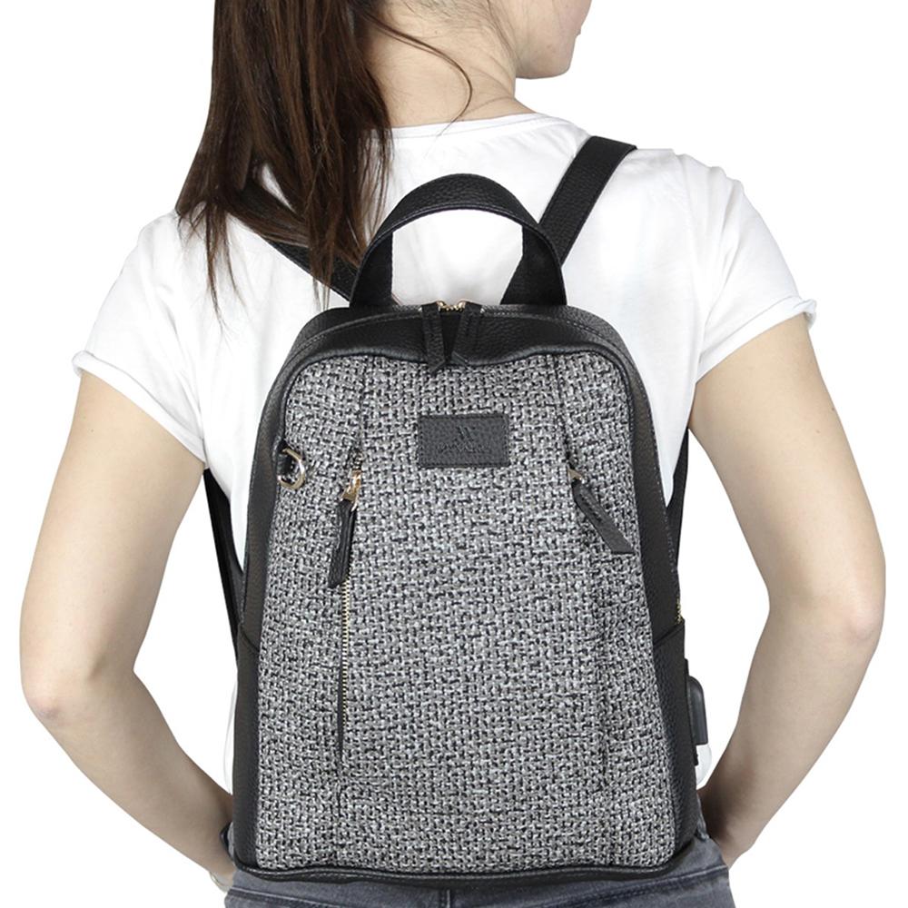 Myvalice | ASR-RD009 női hátizsák, Fekete/Szürke 2