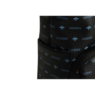 Lucky Bees | ASR-RD018 női hátizsák, Fekete 6