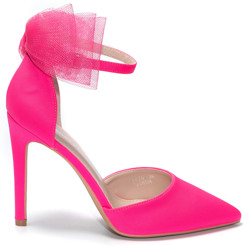 Abriana magassarkú cipő, Rózsaszín 3
