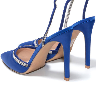 Abriella magassarkú cipő, Kék 4