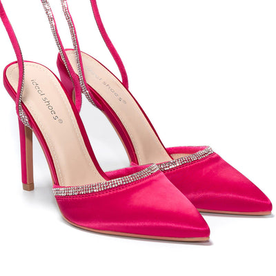 Abriella magassarkú cipő, Rózsaszín 2