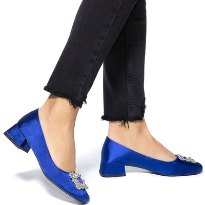 Adabella magassarkú cipő, Kék 1