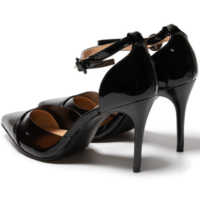 Adelie magassarkú cipő, Fekete 4
