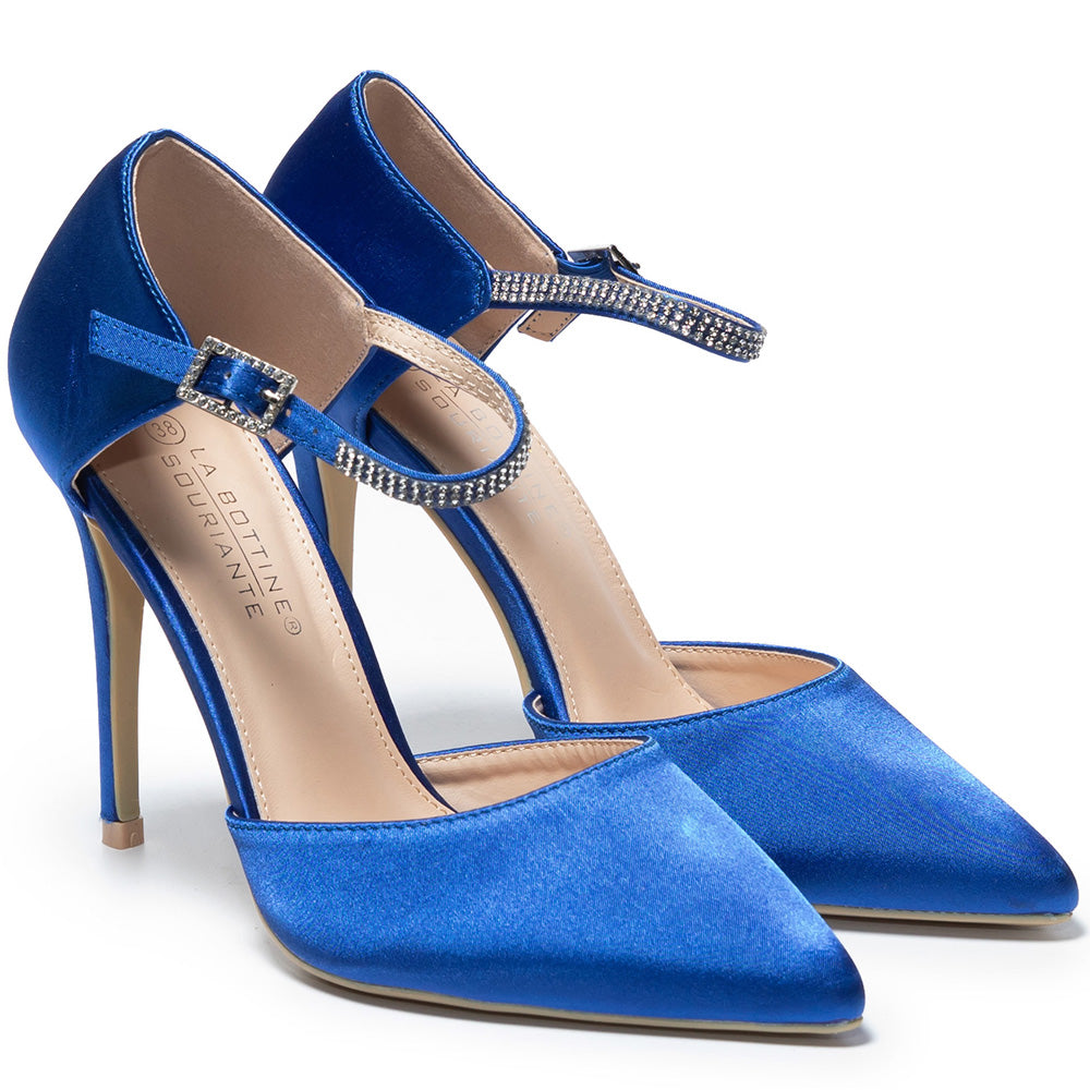 Adiela magassarkú cipő, Kék 2