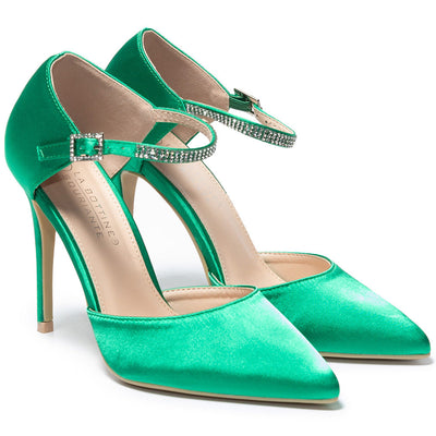 Adiela magassarkú cipő, Zöld 2