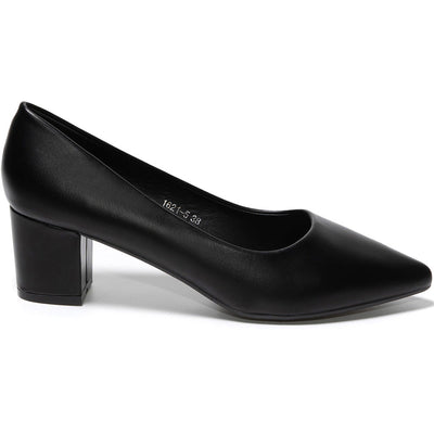 Antonietta magassarkú cipő, Fekete 3
