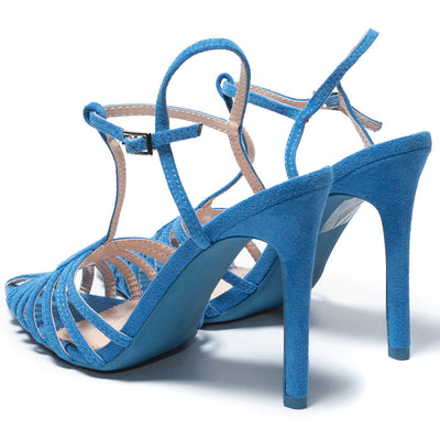 Aralyn magassarkú cipő, Kék 4