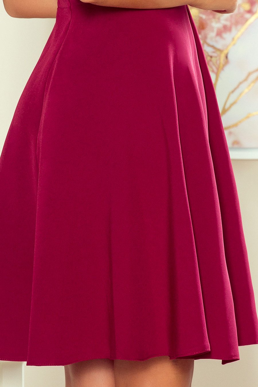 Arielle női ruha, Burgundy színű 7