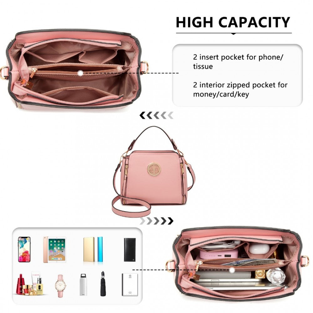 Azzolina női táska, Rózsaszín 5