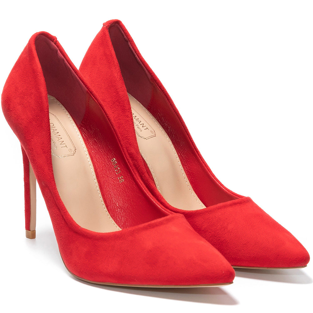Bernyce magassarkú cipő, Piros 2