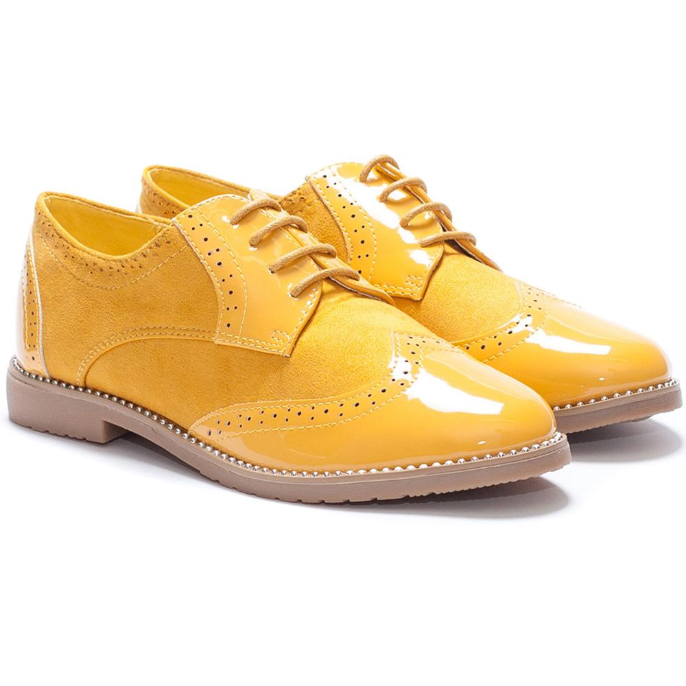 Blossy női cipő, Sárga 2