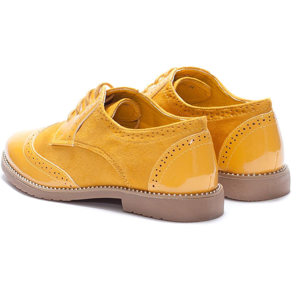 Blossy női cipő, Sárga 4