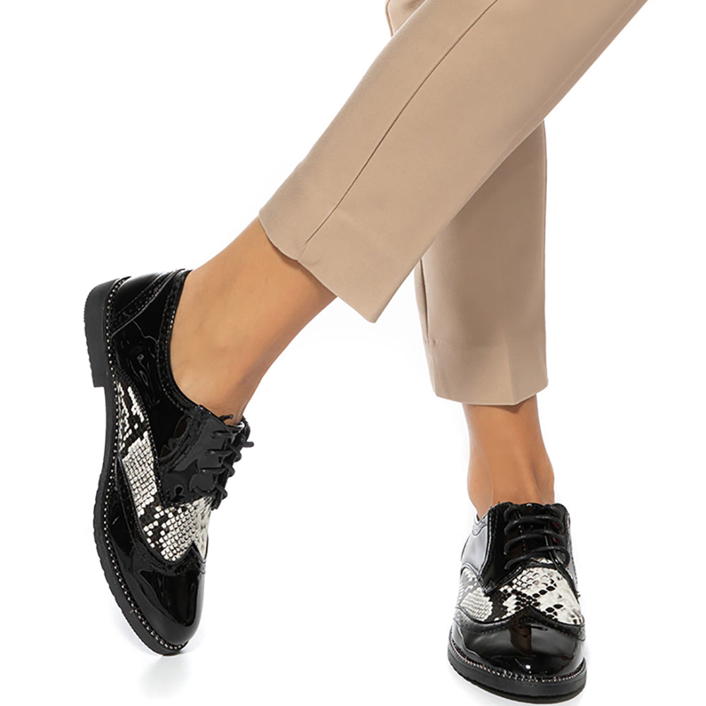Bonamy női cipő, Fekete/Szürke 1