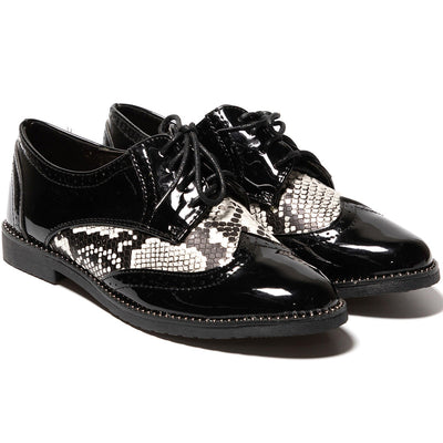 Bonamy női cipő, Fekete/Szürke 2
