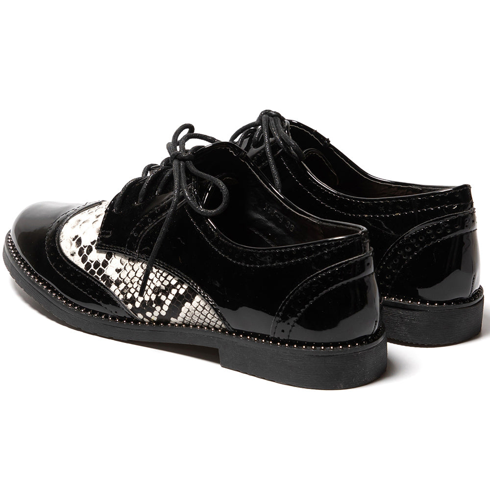 Bonamy női cipő, Fekete/Szürke 4