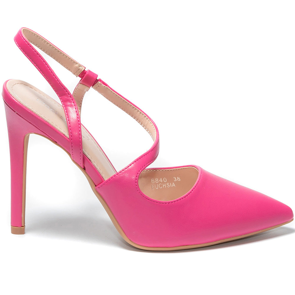 Bryanna magassarkú cipő, Rózsaszín 3