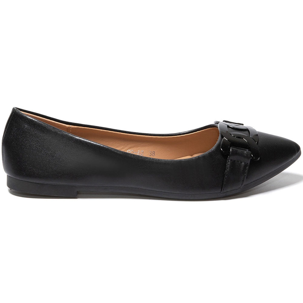 Calogera női cipő, Fekete 3