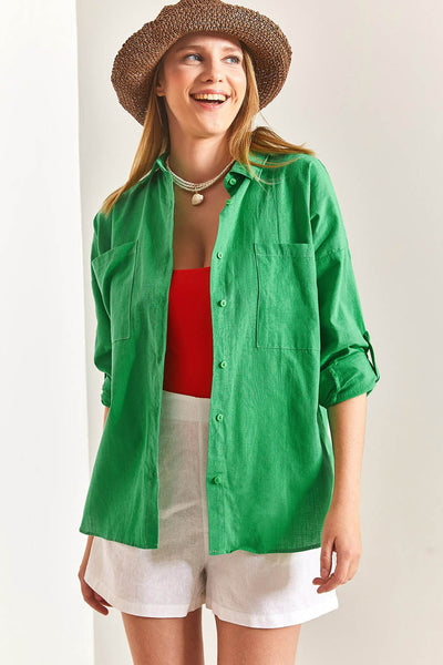 Marilou női ing, Zöld 1