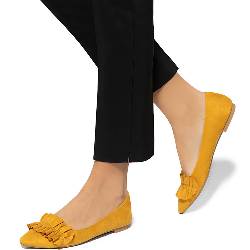 Cesarina női cipő, Sárga 1