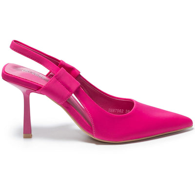 Chanelle magassarkú cipő, Rózsaszín 3