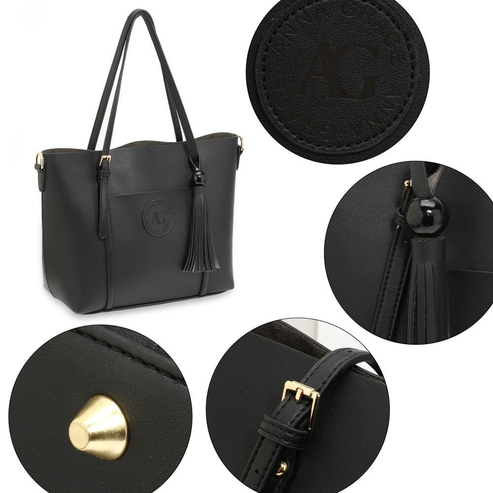 Charlene női táska, Fekete 2