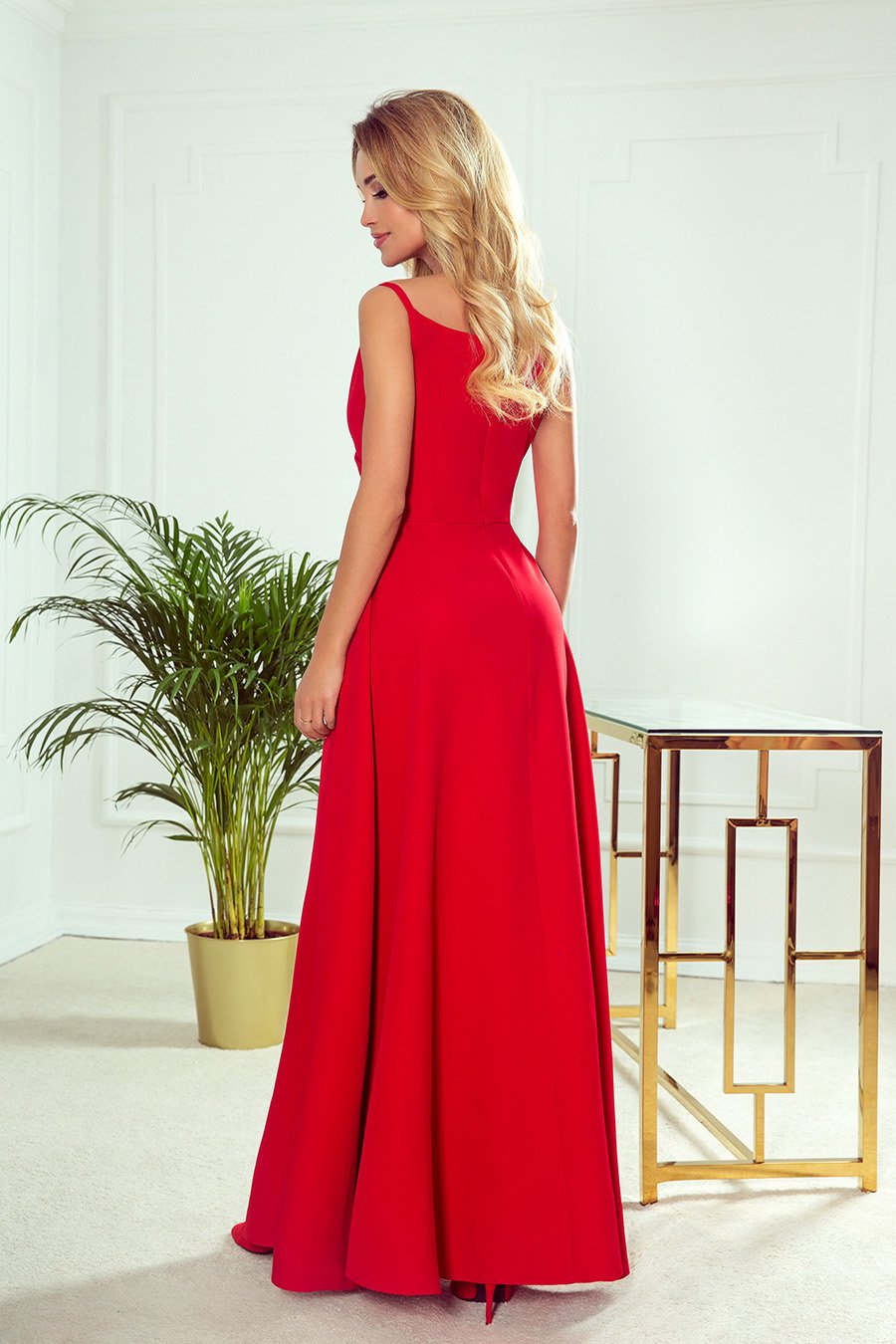 Charlotte női ruha, Piros 4
