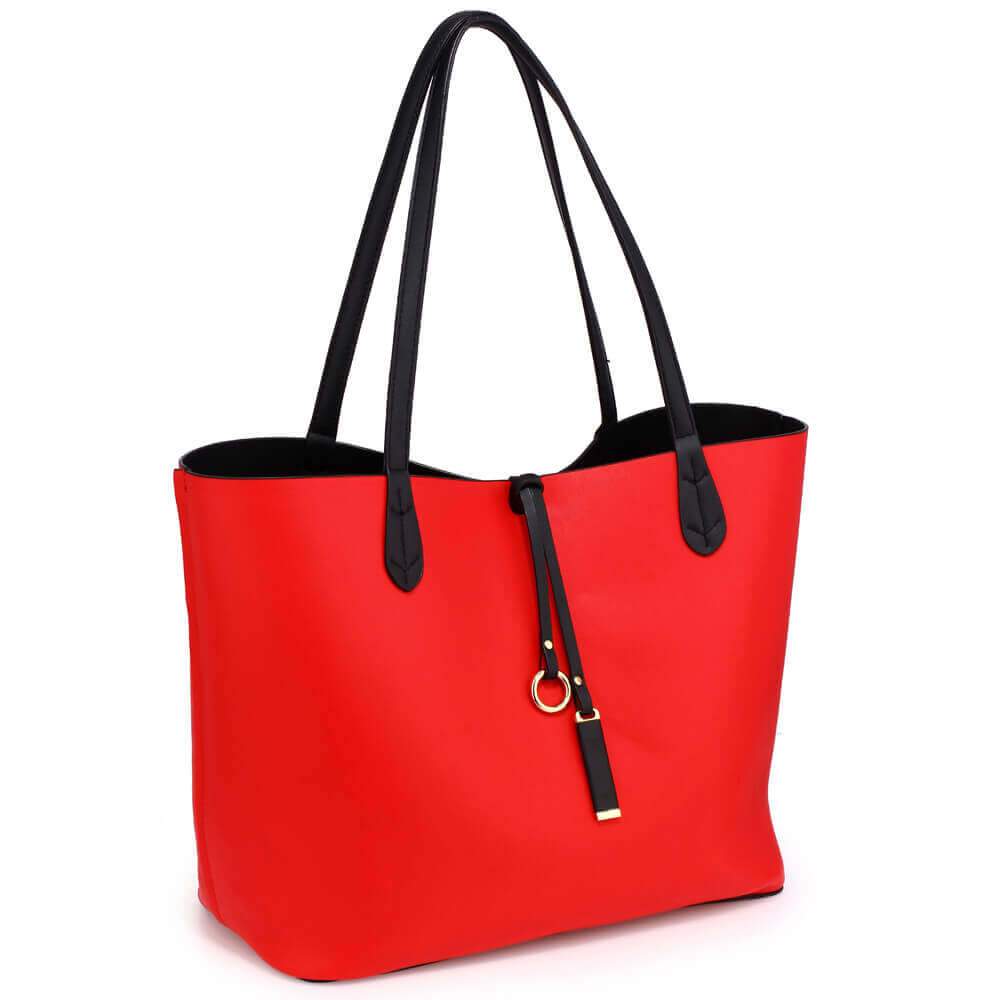 Crissa női táska, Fekete/Piros 1