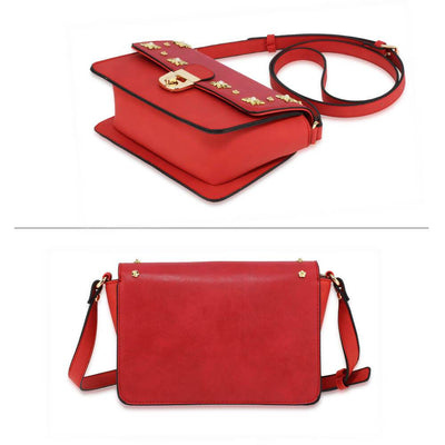 Cynthia női táska, Piros 3