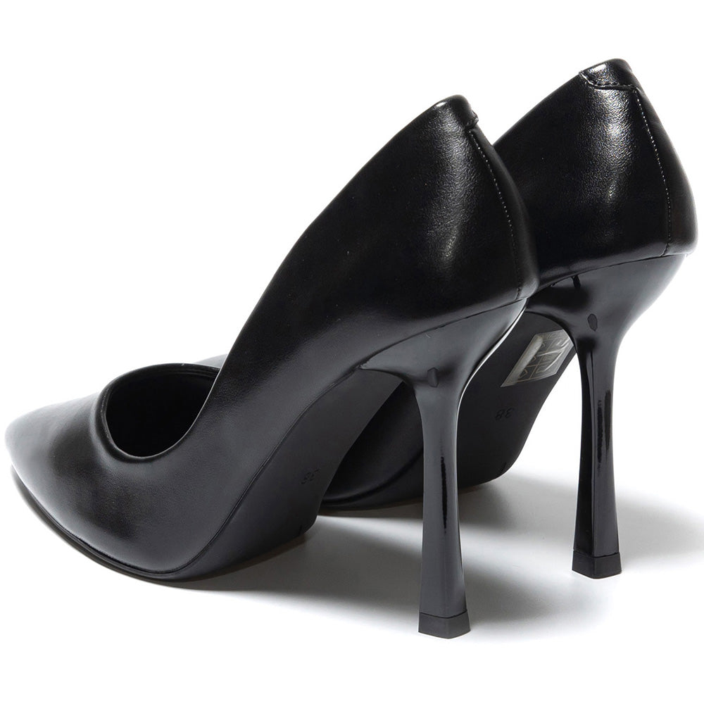 Daerita magassarkú cipő, Fekete 4