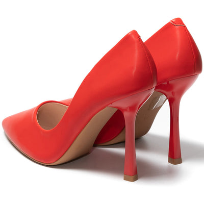 Daerita magassarkú cipő, Piros 4