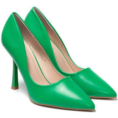 Daerita magassarkú cipő, Zöld 2