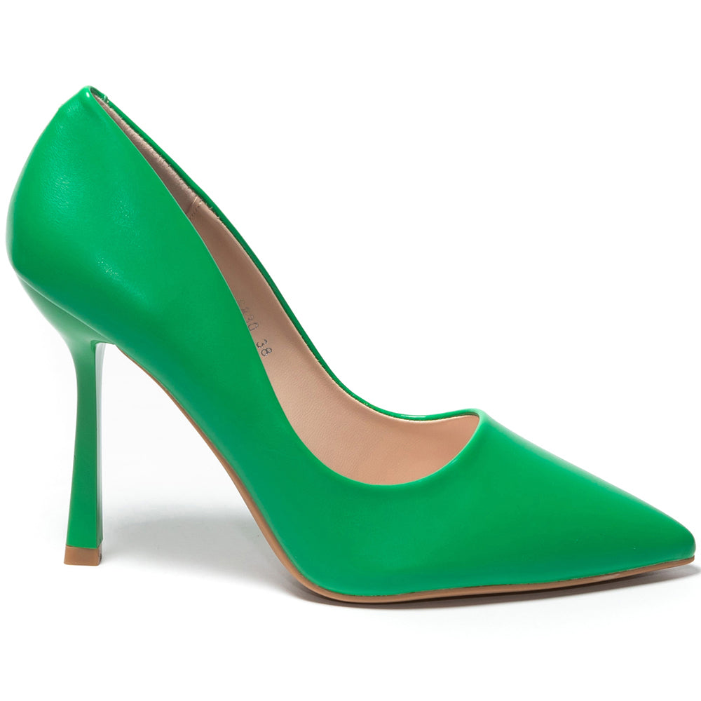 Daerita magassarkú cipő, Zöld 3