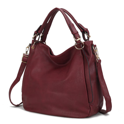 Davina női táska, Burgundy színű 2