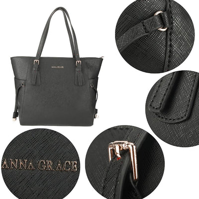 Dinara női táska, Fekete 3