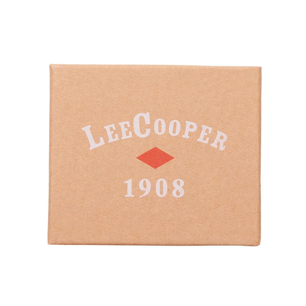 Lee Cooper | EF-POB009 valódi bőr férfi pénztárca, Sötétbarna 6