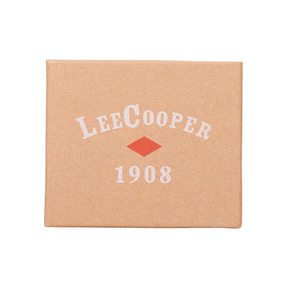 Lee Cooper | EF-POB009 valódi bőr férfi pénztárca, Sötétbarna 6