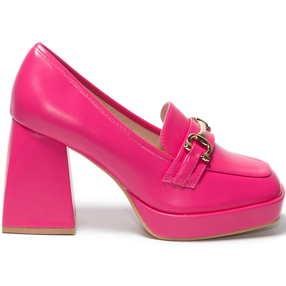 Echidna magassarkú cipő, Rózsaszín 3