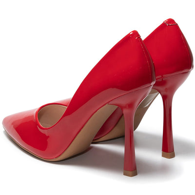 Echo magassarkú cipő, Piros 4