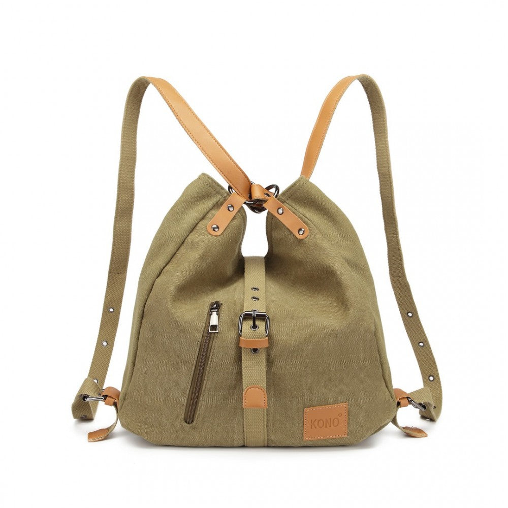 Elora női táska / hátizsák, Khaki színű 2