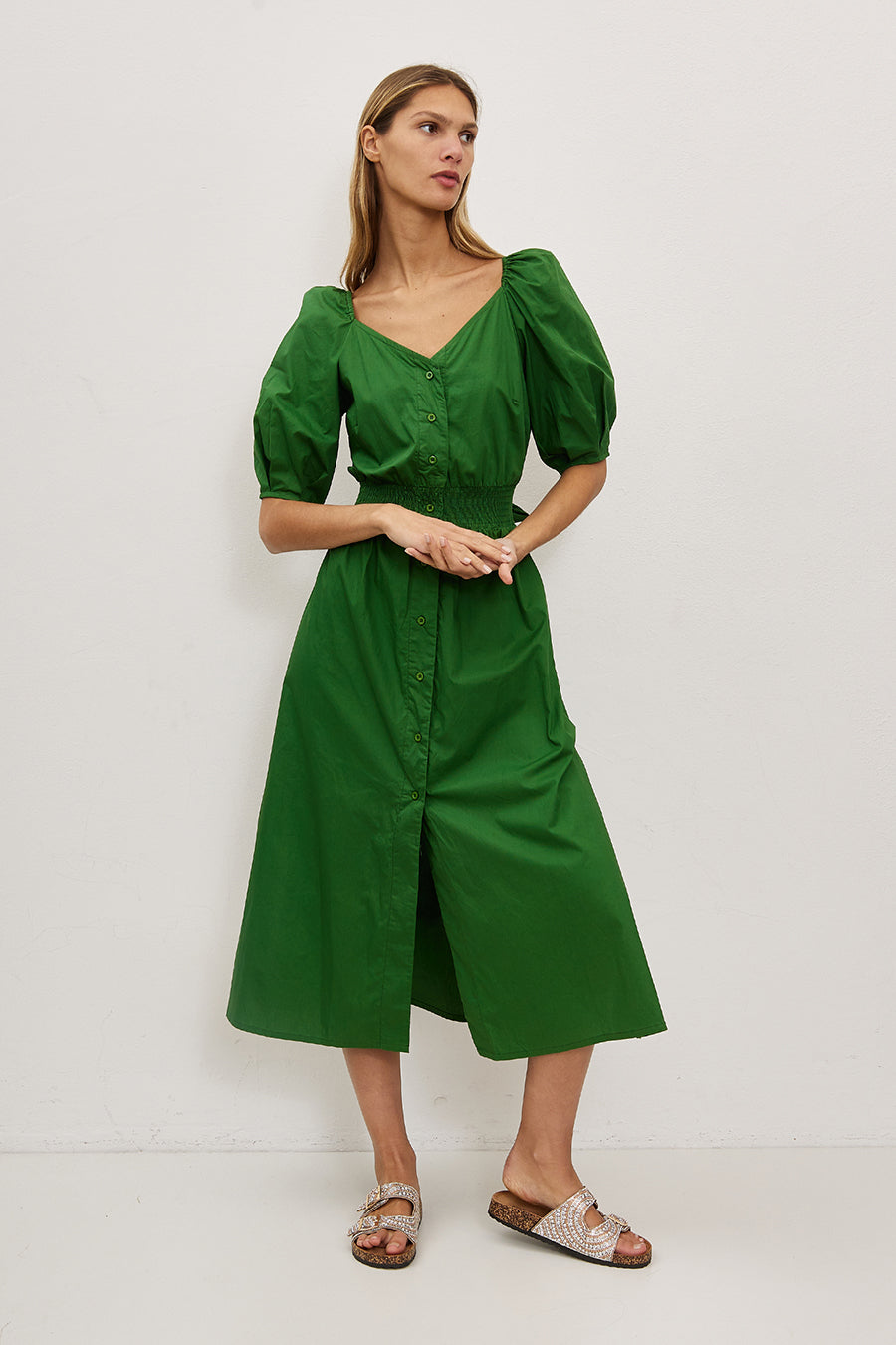 Eveline női ruha, Zöld 1
