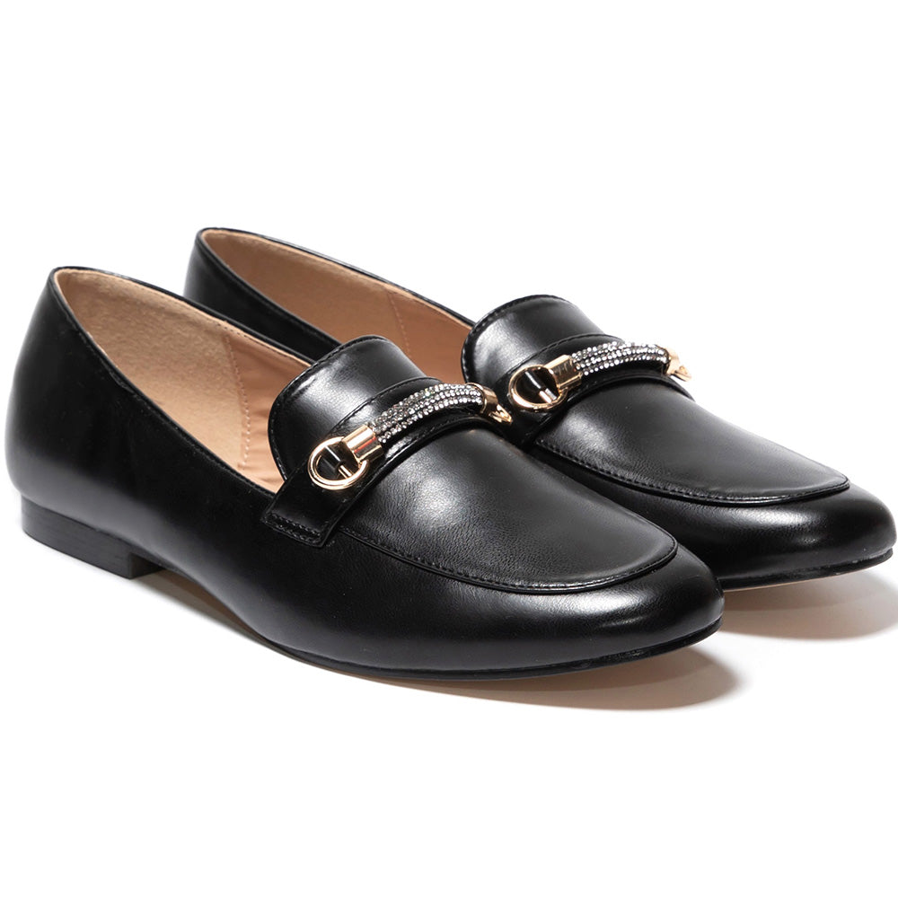 Floriana női cipő, Fekete 2