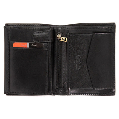 Pierre Cardin | GPB071 valódi bőr férfi pénztárca, Fekete - RFID védelemmel 3