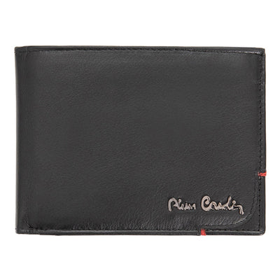 Pierre Cardin | GPB088 valódi bőr férfi pénztárca, Fekete - RFID védelemmel 1