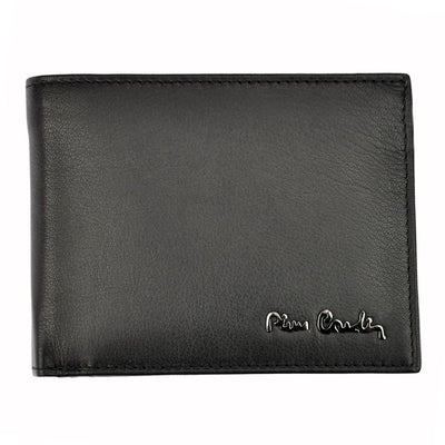 Pierre Cardin | GPB301 valódi bőr férfi pénztárca, Fekete - RFID védelemmel 1