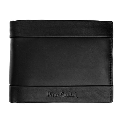 Pierre Cardin | GPB391 valódi bőr férfi pénztárca, Fekete - RFID védelemmel 1