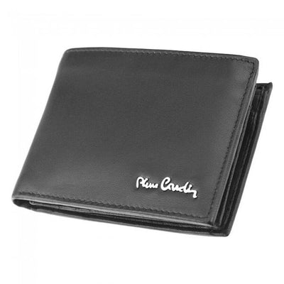 Pierre Cardin | GPB472 valódi bőr férfi pénztárca, Fekete - RFID védelemmel 3