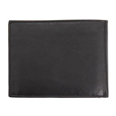 Pierre Cardin | GPB730 valódi bőr férfi pénztárca, Fekete/Piros - RFID védelemmel 4