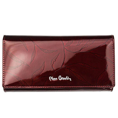 Pierre Cardin | GPD016 valódi bőr női pénztárca, Burgundy színű 1